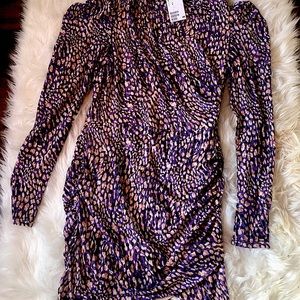 Evening knee length dress